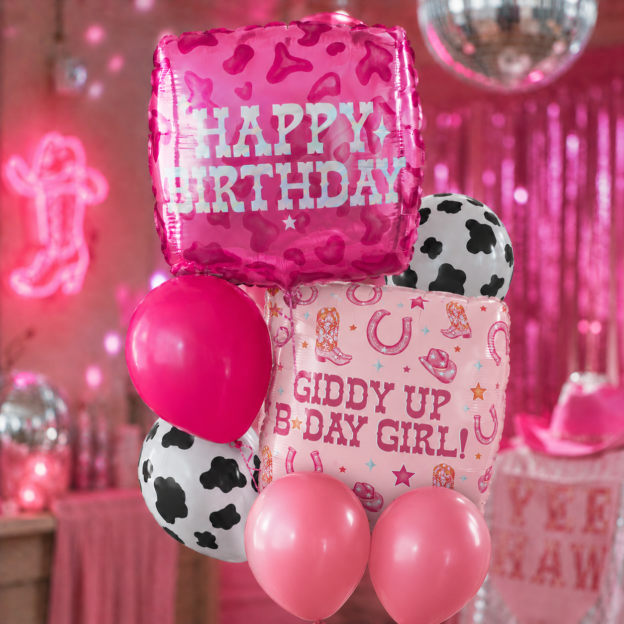 Cowgirl Giddy UP Birthday Girl 18